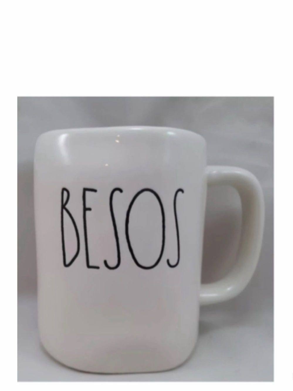 NEW Rae Dunn Besos “Kisses” Spanish Mug